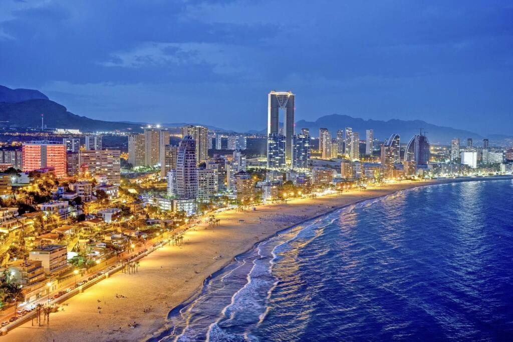 Luxury Apartment Residencial Sunset Drive - Benidorm, Espana Esterno foto