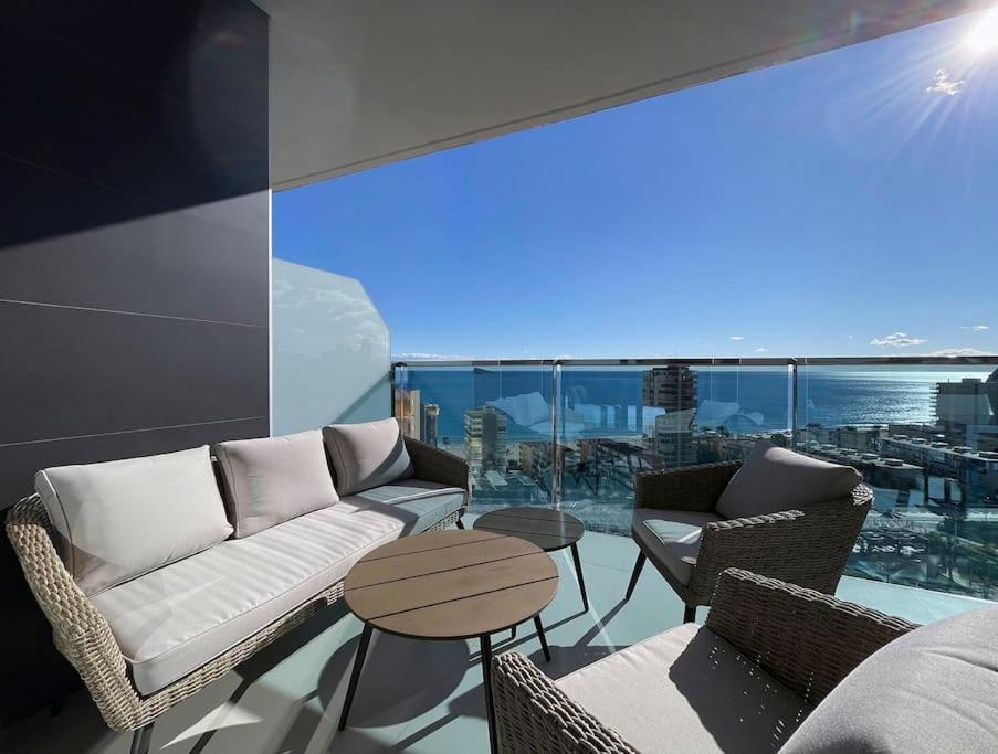 Luxury Apartment Residencial Sunset Drive - Benidorm, Espana Esterno foto