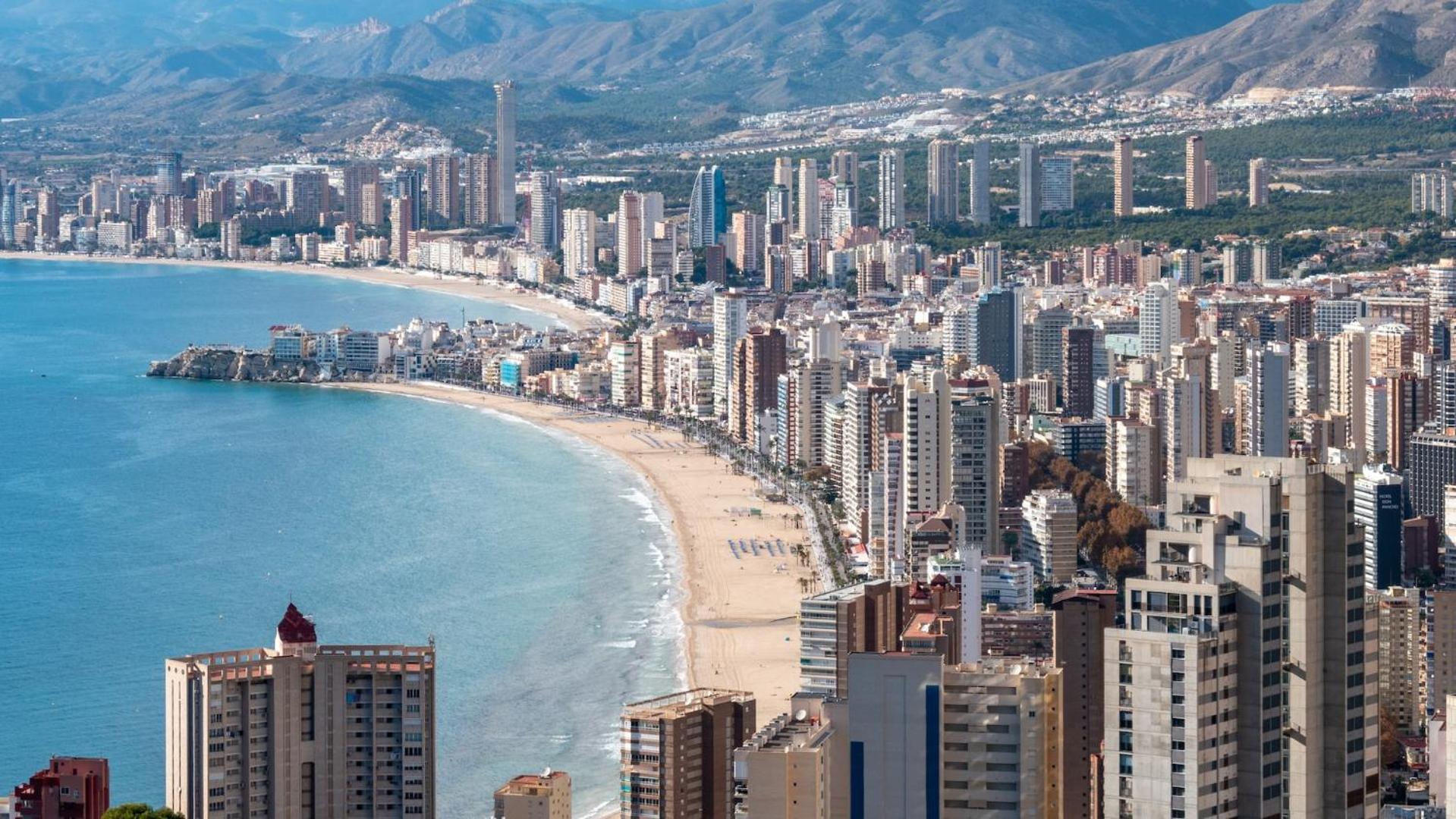 Luxury Apartment Residencial Sunset Drive - Benidorm, Espana Esterno foto