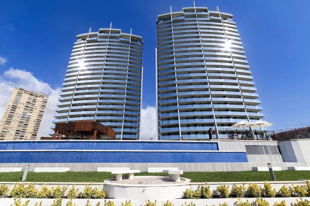 Luxury Apartment Residencial Sunset Drive - Benidorm, Espana Esterno foto